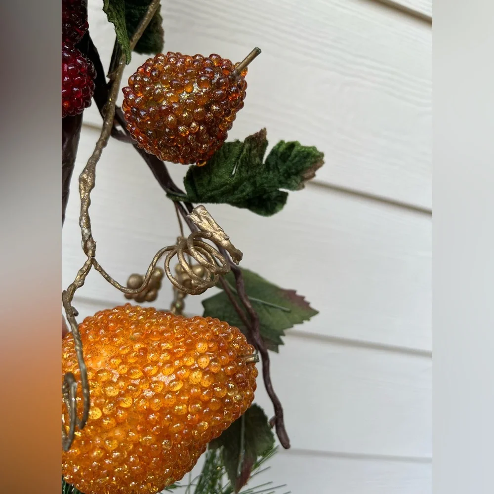 NWT MICHAEL’S BEADED FRUIT GARLAND.
